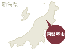 阿賀野市マップ