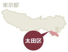 大田区マップ