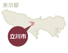 立川市マップ