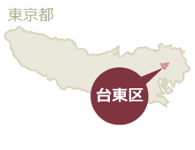台東区マップ