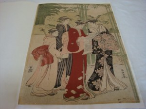 東京都文京区にて浮世絵買取